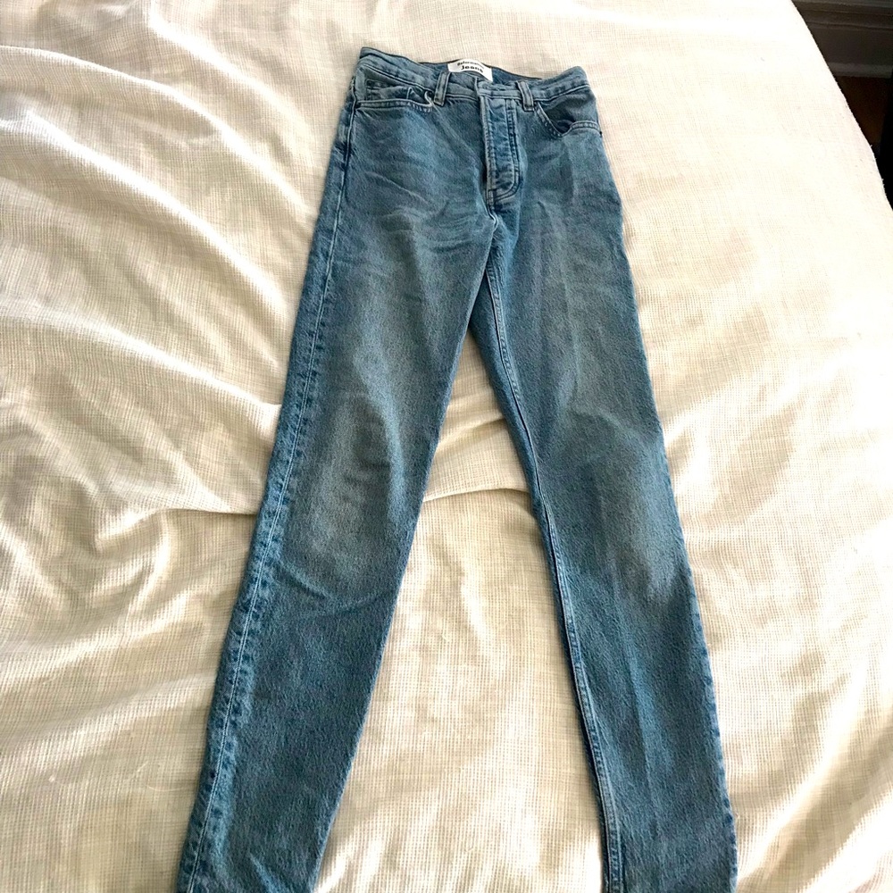 Reformation highwaist jean great condition size 24